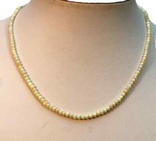 Kurze Perlenkette mit 333 Gold Verschluss