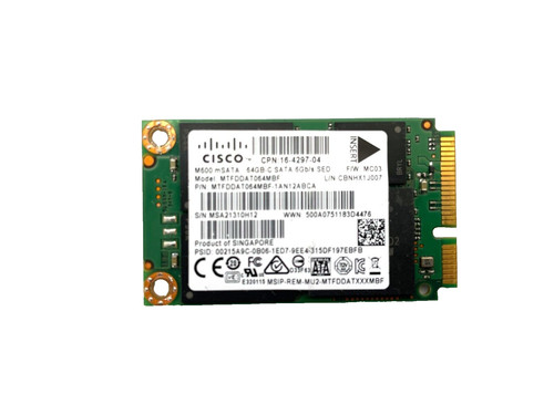 Cisco m600 mtfddat064mbf - cisco,