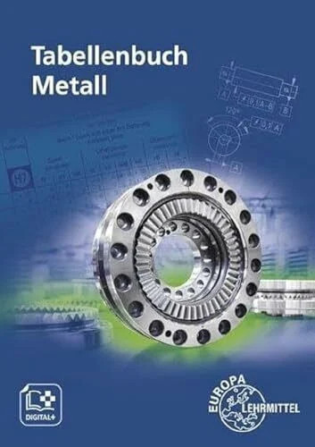Tabellenbuch metall ohne - tabellenbuch,