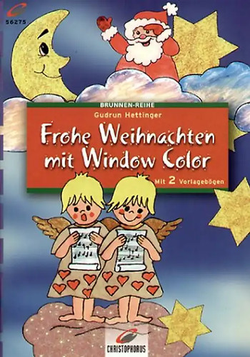 Frohe weihnachten mit - mit, window