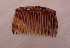 Einsteckkamm 4 Stück Steckkamm Steckkämme Haarkamm Havanna