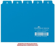 DURABLE Karteiregister A - Z