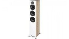 Elac Standlautsprecher UFR52 Uni-FI 2.0 (Stück) weiss/holz (Eiche)