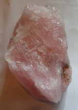 ?Schöner Rosenquarz Rohstein (O363) Schau Mal !??