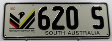  Nummernschild Australien South Australia "1836 SOUTH AUSTRALIA 1986". 12453.