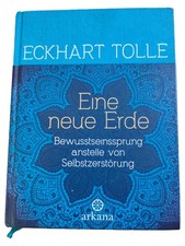 Eine neue Erde von Eckhart Tolle Hardcover Buch Spirituelles Wachstum Esoterik