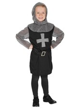 Schwarzer Kreuzritter Kostüm