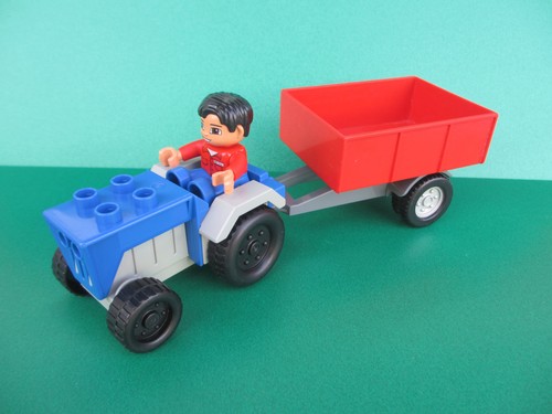 Lego duplo traktor mit - lego,