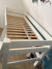 Etagenbett Kinderbett Hochbett 90x200 cm Bett Stockbett mit Treppe Lattenrost