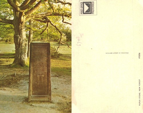 Alte postkarte rufus stone - -,