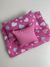 Puppenbettwäsche Puppenwagen Puppe Puppenbekleidung Puppenwiege Limited Edition