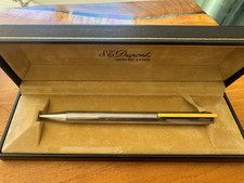 S T Dupont versilberter GT