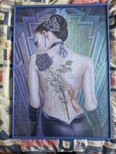 Clementoni Puzzle 1000 Teile Gothic Collection Black Rose