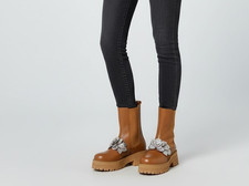 Stiefel Echtleder Applikation