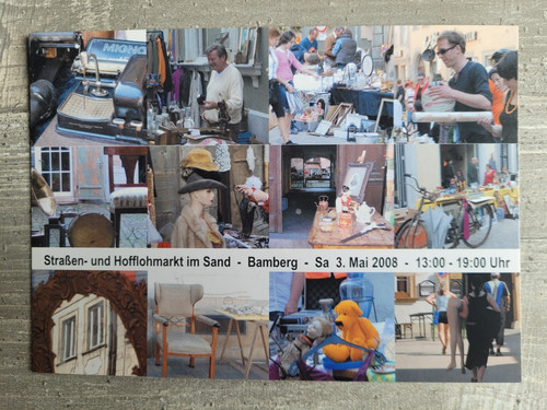 Bamberg straßen und - ak,
