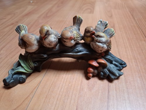 Deko vogelgruppe auf ast - ast,, 5