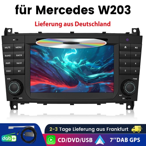 Für mercedes benz w203 - 7'',