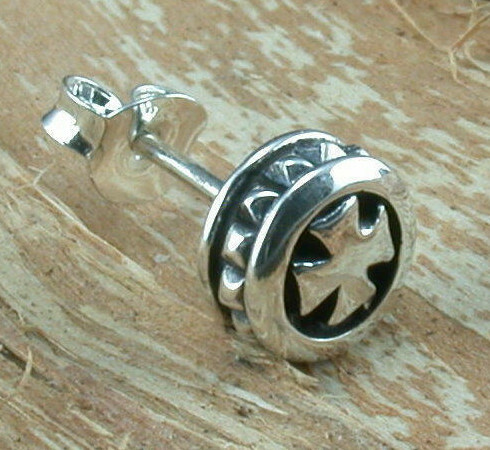 925 silber eisernes kreuz - silber,
