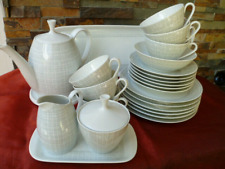 Arzberg Dekor Filigran 2025 Teeservice sehr guter Zustand 26 teil. Top Tadellos!