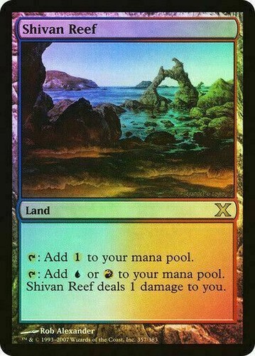 Foil shivan reef tenth - foil, ~