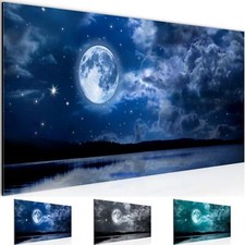 Wandbild Nachthimmel Mond Bild