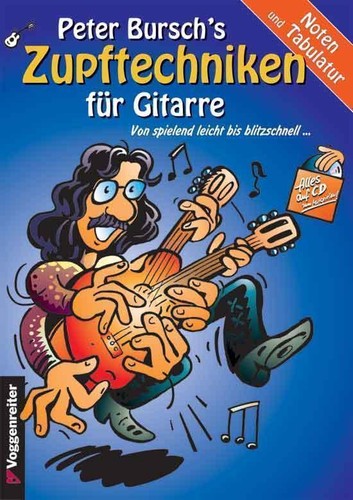 Zupftechniken gitarre - f.,