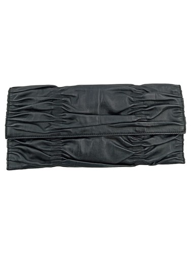 Credi clutch schwarz - l.credi, leder