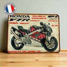 Blechschild Honda VTR 1000 SP2