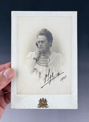 1903 signiertes foto - signiertes, foto~olga
