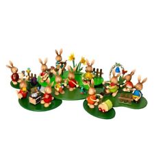 Stupsi Hase  KUHNERT Osterhase Sammelfigur Holzhase Echt Erzgebirge Holzkunst