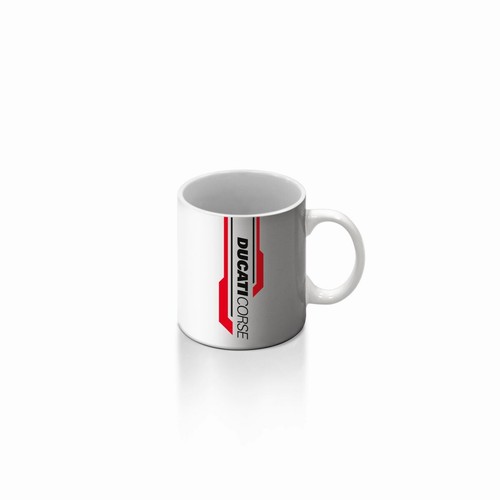 Ducati red white tasse - white,