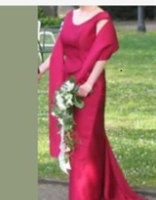 3-teiliges elegantes  Brautkleid,  Brautmutter. Corsagekleid Gr. 40