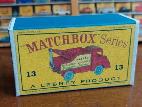 Matchbox bedford wreck - matchbox,