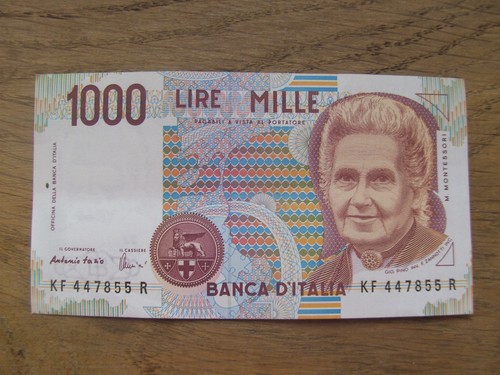 Italien 1000 lire maria - lire,