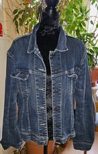 dunkle Jeansjacke von Staccato Gr. 44 - Vintage