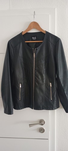 Mode lederjacke imitat - ms,