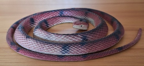 Tierfigur schlange - tierfigur,