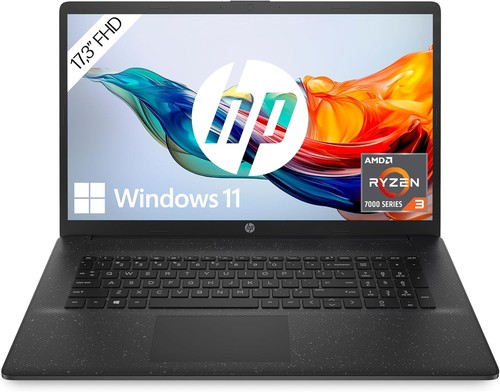 Laptop zoll fhd amd - laptop, 17,3"