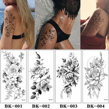 Blumen Temporäre Tattoos