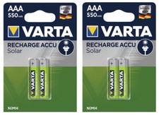 4x Varta Akku Accu AAA Micro
