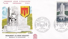 Frankreich 1969 FDC Combat Des