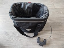 Fahrradkorb Lenkerkorb Tasche Bike mit Klick-System Schwarz *Top*