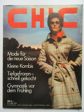 Chic modezeitschrift - chic, nr