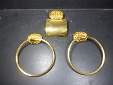 Vintage goldfarbene Schale 2 x