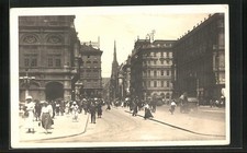 Ansichtskarte Wien, Kärtnerstraße, Strassenbahn 