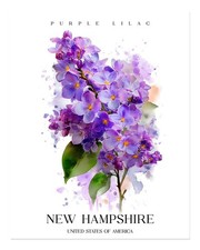 Lila Flieder Wandbild Poster -