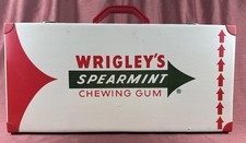 Wrigley's Spearmint Chewing GUM Koffer Vertreterkoffer Wrigleys Rarität Selten 