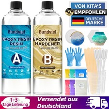 1000ml Epoxidharz Set  Kunstharz Anfänger 1:1 Harz Gießen Set Harz Gießen Zubehö