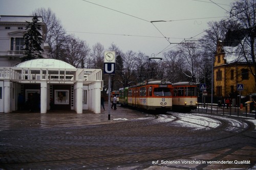 Dia vgf düwag wagen - düwag, m-wagen