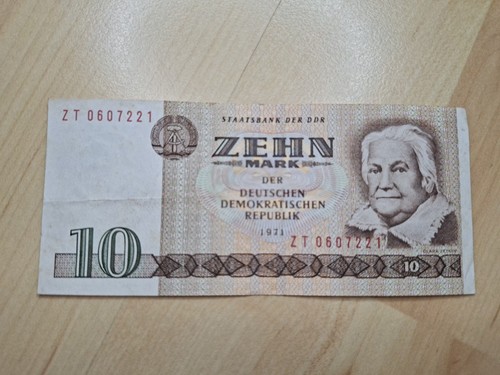 Ddr mark banknote - 10,
